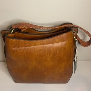 Le Miel Brown Vintage Shoulder Bag